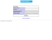 Tablet Screenshot of bugtracking.bauer-kirch.de
