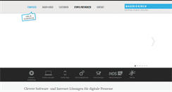 Desktop Screenshot of bauer-kirch.de