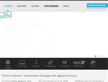 Tablet Screenshot of bauer-kirch.de